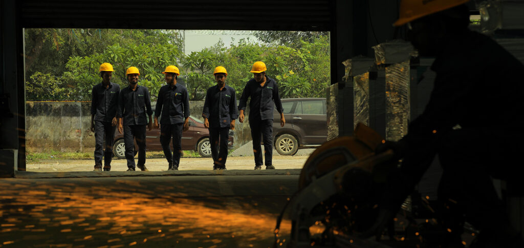 Industrial photography in Hyderabad India with professional lighting and on-site shoot