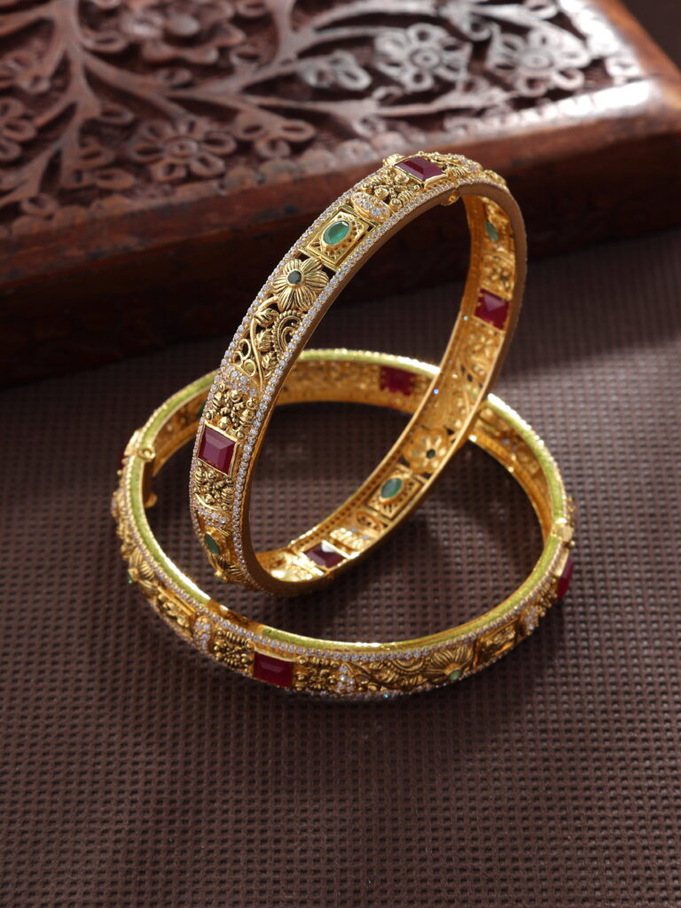 Gold bangles jewellery photography in Hyderabad with professional lighting