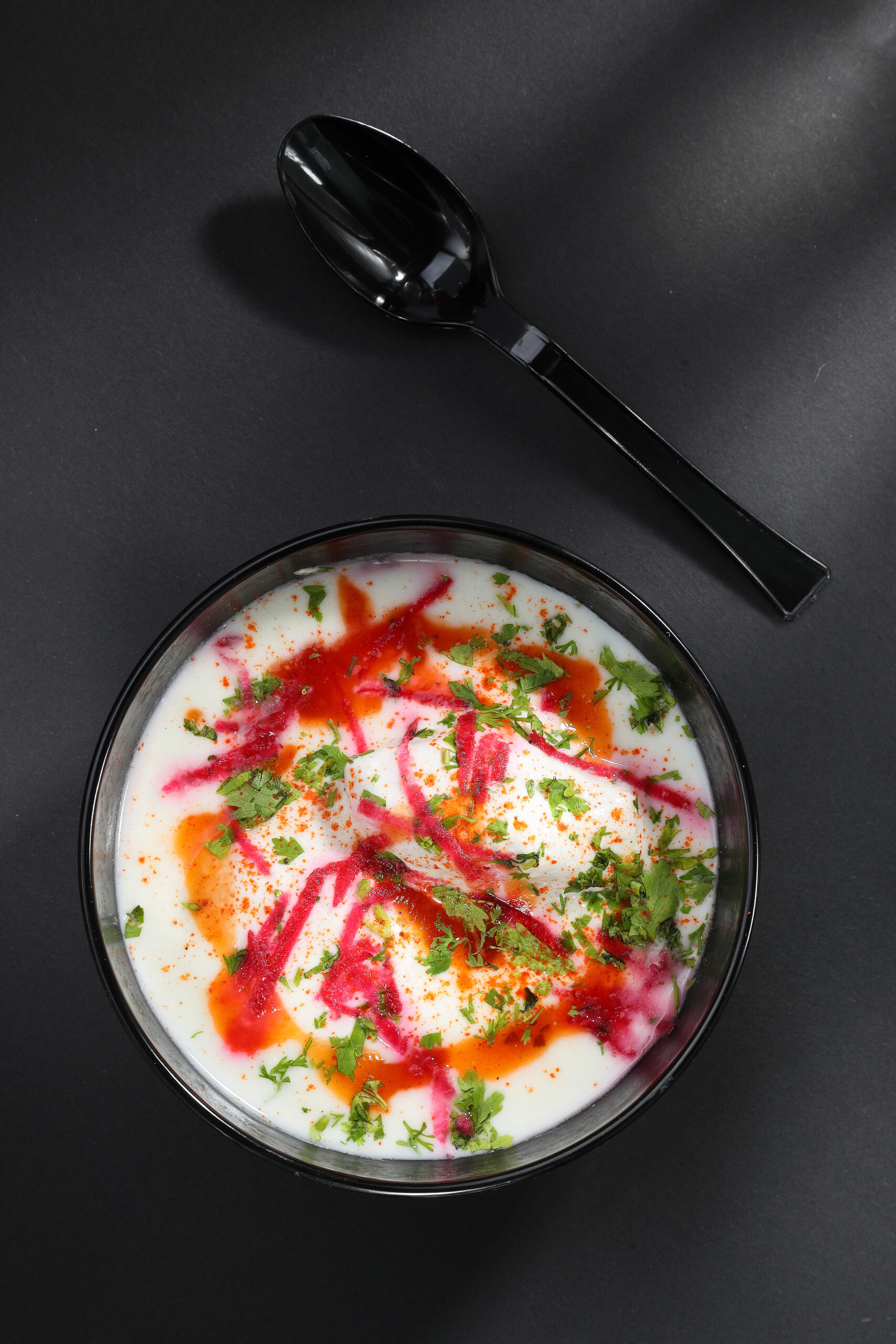 Premium dessert food photography with creative plating and soft commercial lighting