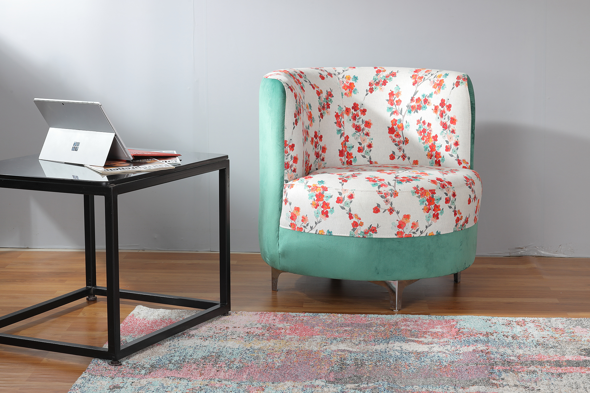 Designer accent chair photography by 3WINGS PHOTOGRAPHY Hyderabad