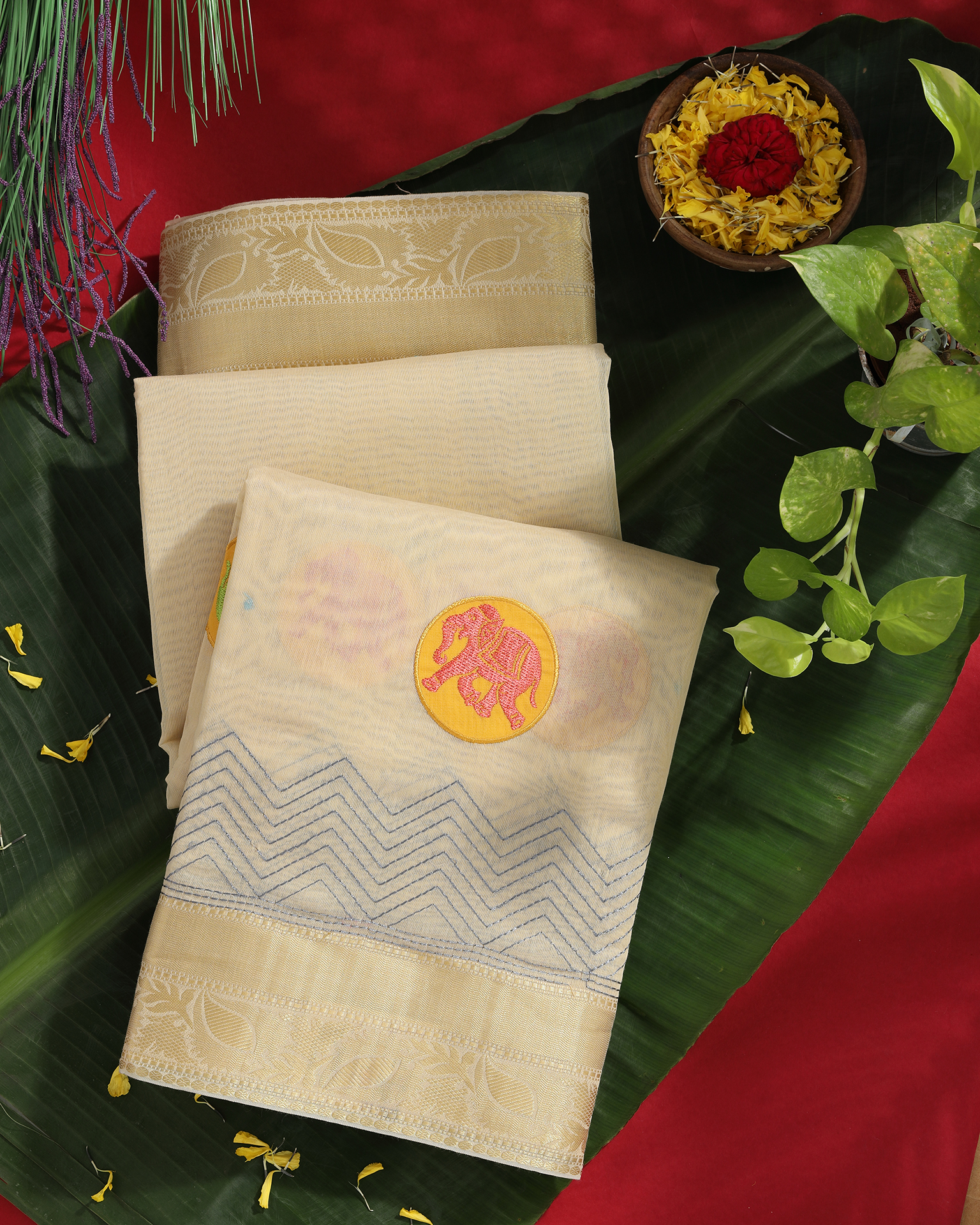 Traditional saree catalogue photography with elegant textile styling by 3WINGS PHOTOGRAPHY Hyderabad
