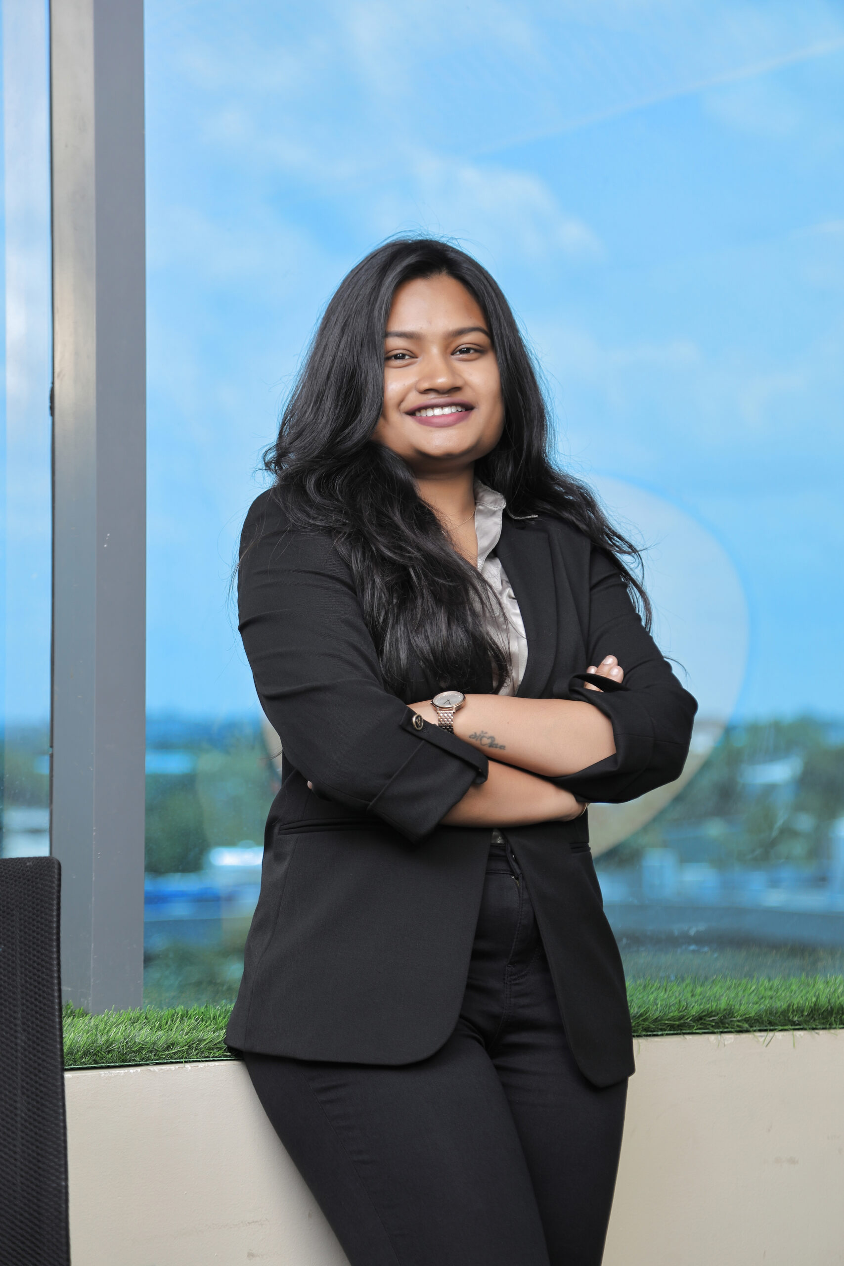 Professional female corporate portrait photography by 3WINGS PHOTOGRAPHY Hyderabad