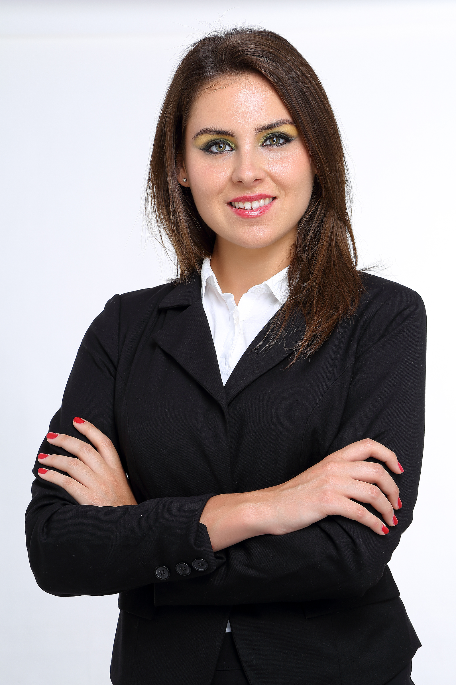 Professional female corporate headshot photography by 3WINGS PHOTOGRAPHY Hyderabad