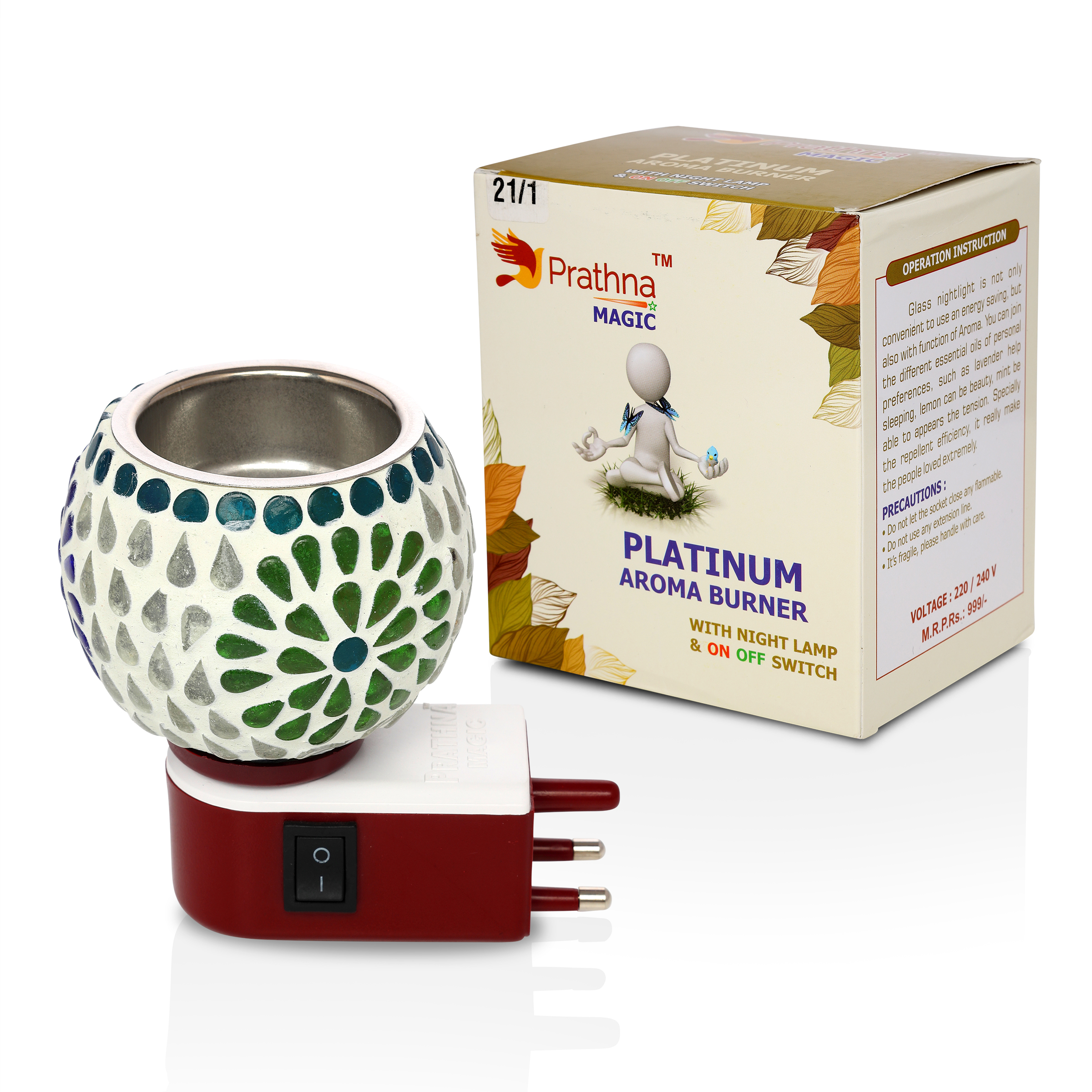 Decorative electric aroma diffuser product photography by 3WINGS PHOTOGRAPHY Hyderabad