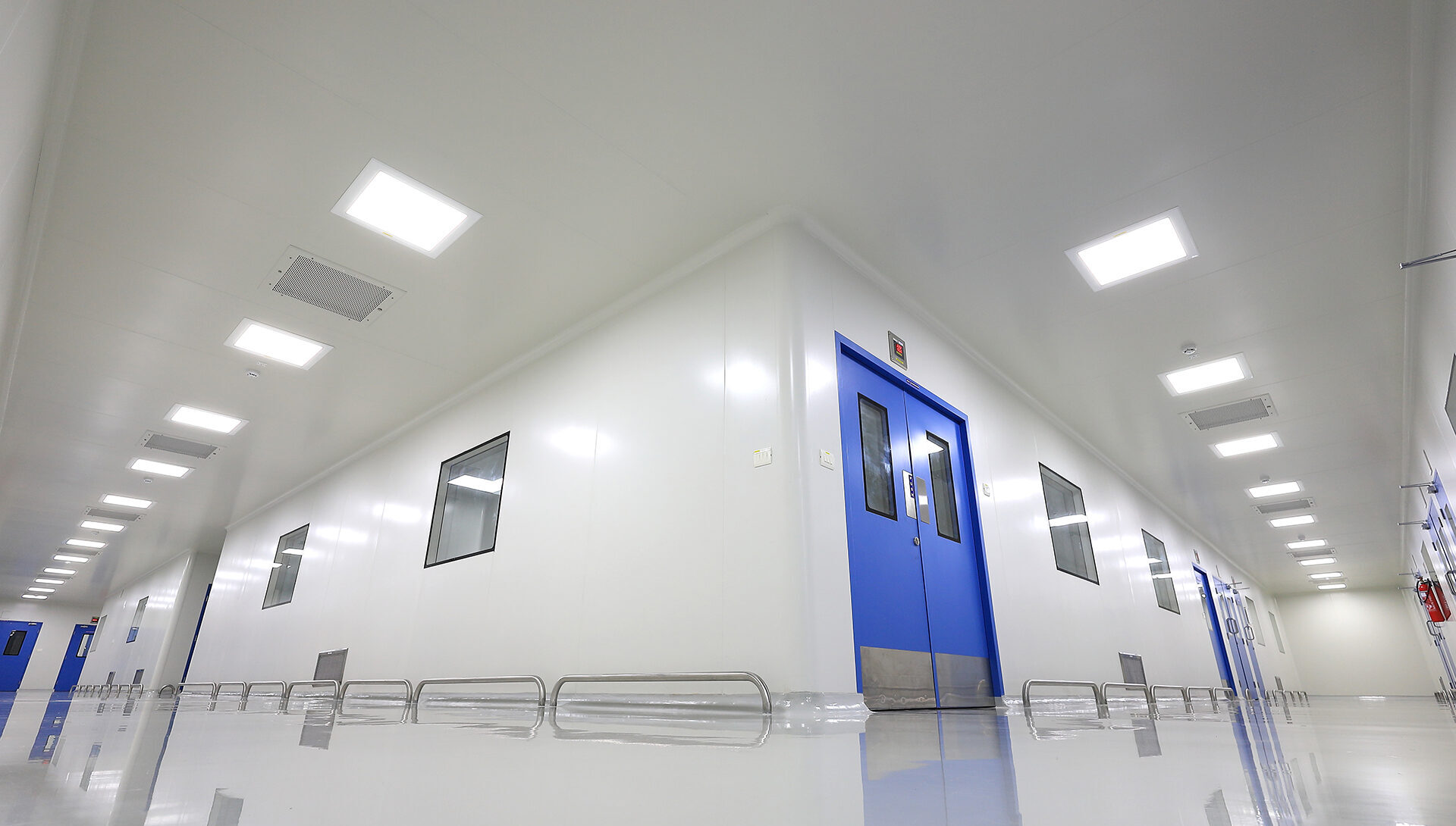 industrial cleanroom facility photography