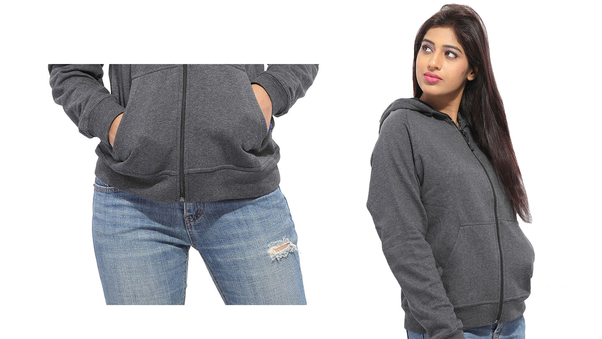 female hoodie apparel product photography hyderabad 3wings