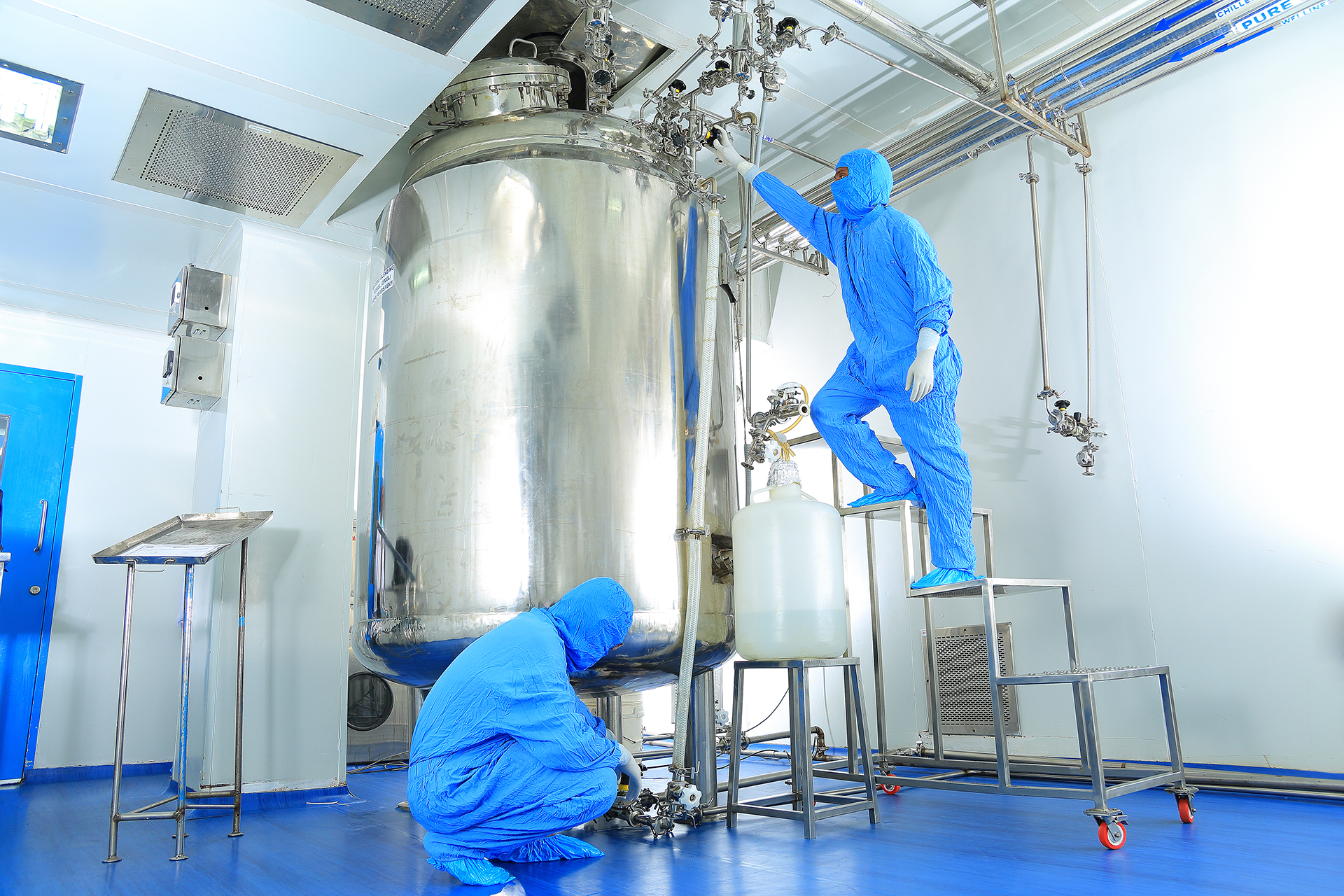 industrial cleanroom pharmaceutical facility photography hyderabad