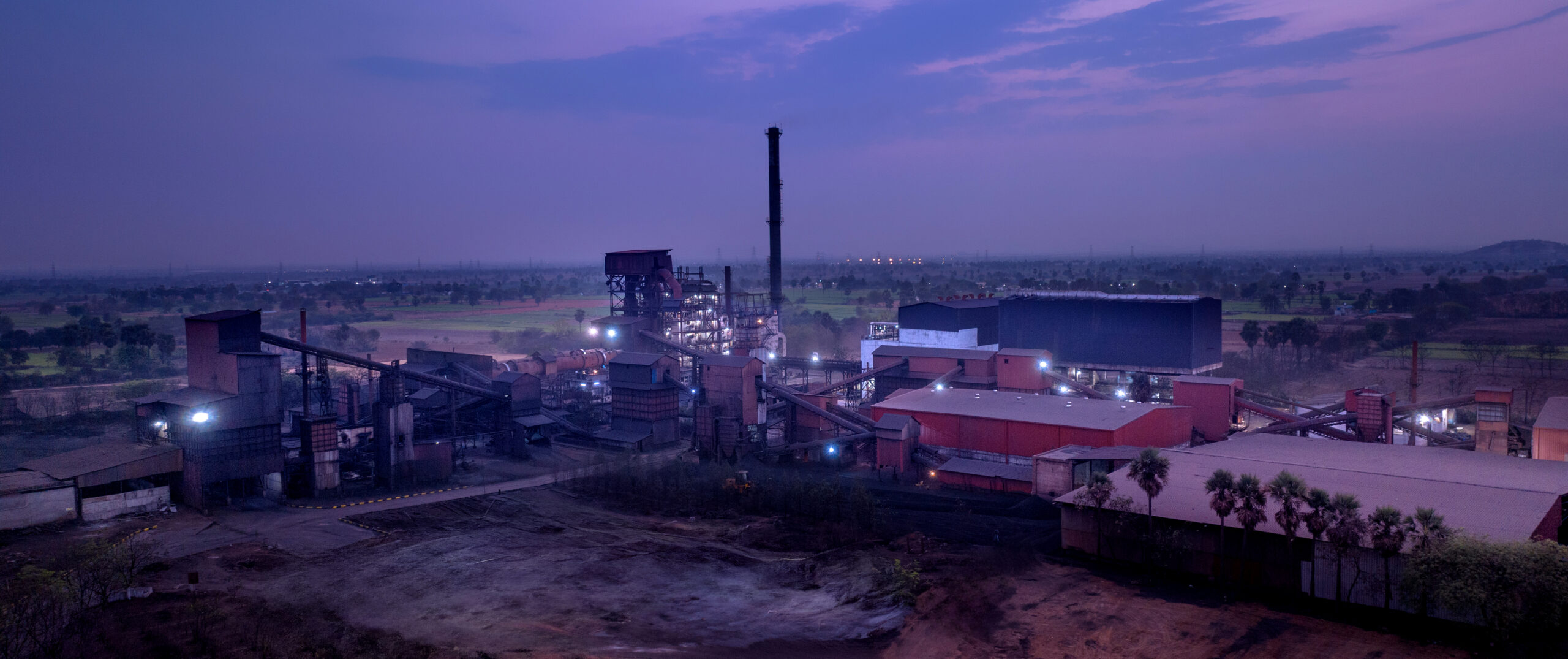 industrial plant night photography | 3wings photography hyderabad