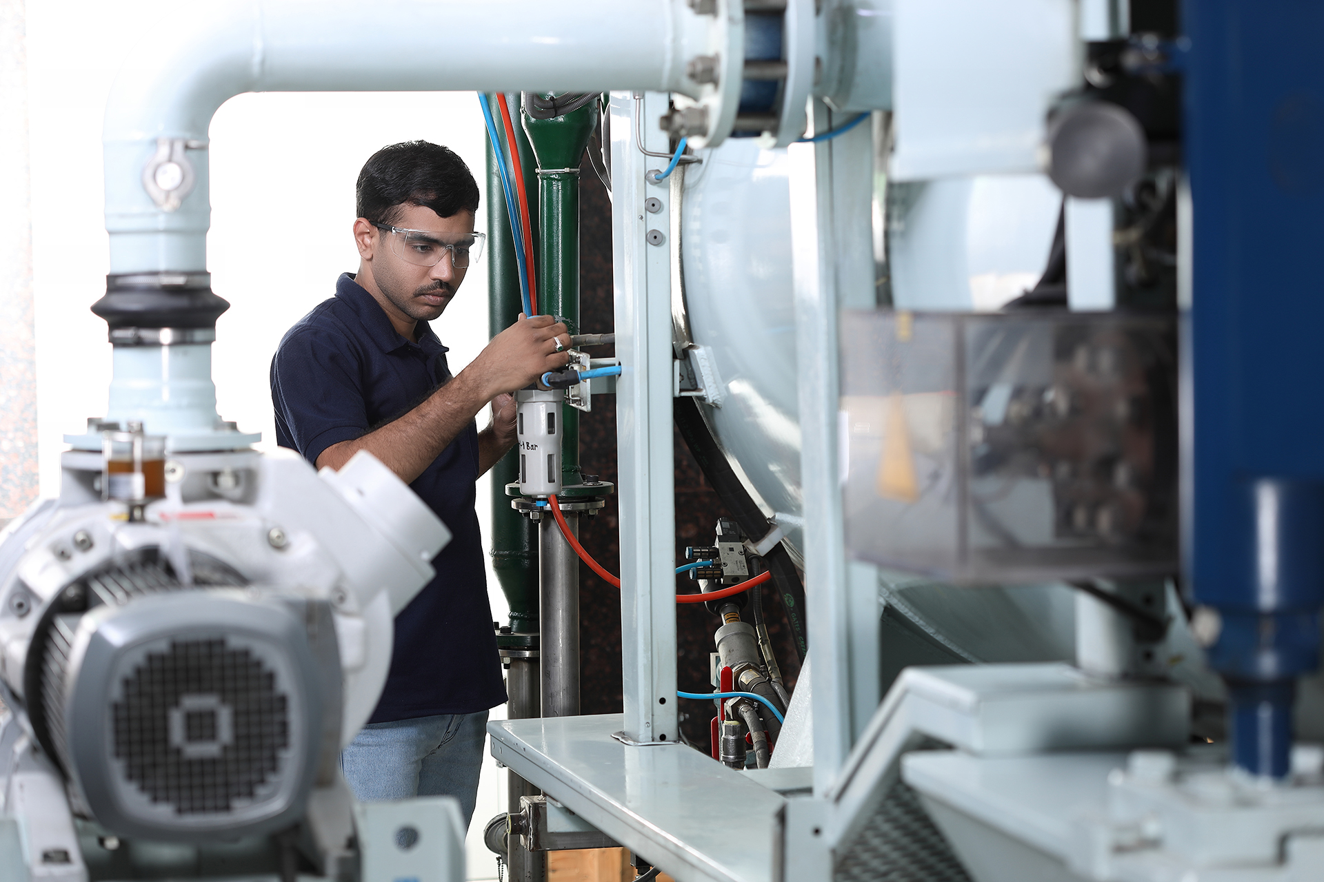 industrial machinery operation photography hyderabad | 3wings ph