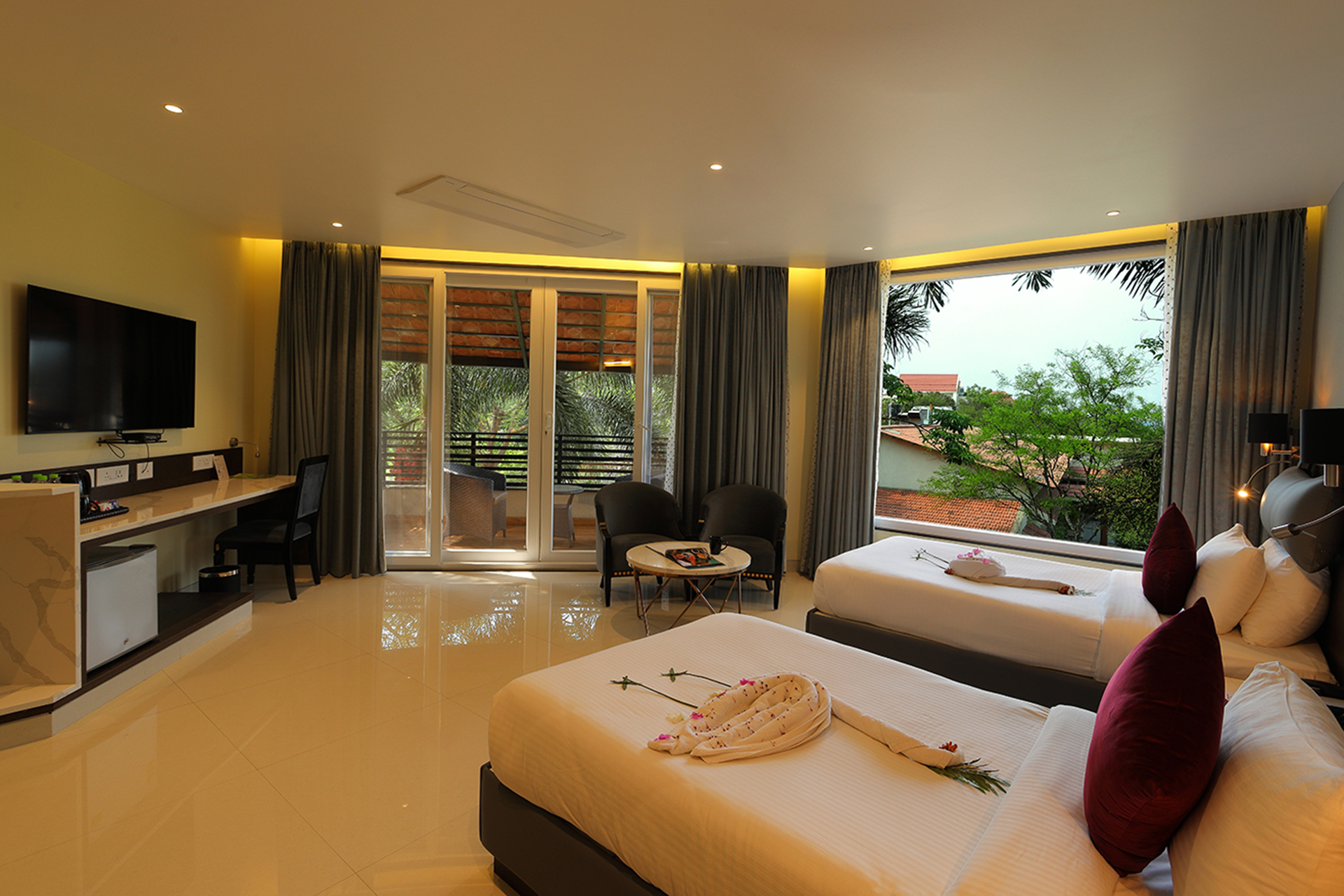 luxury hotel room interior photography | premium resort bedroom