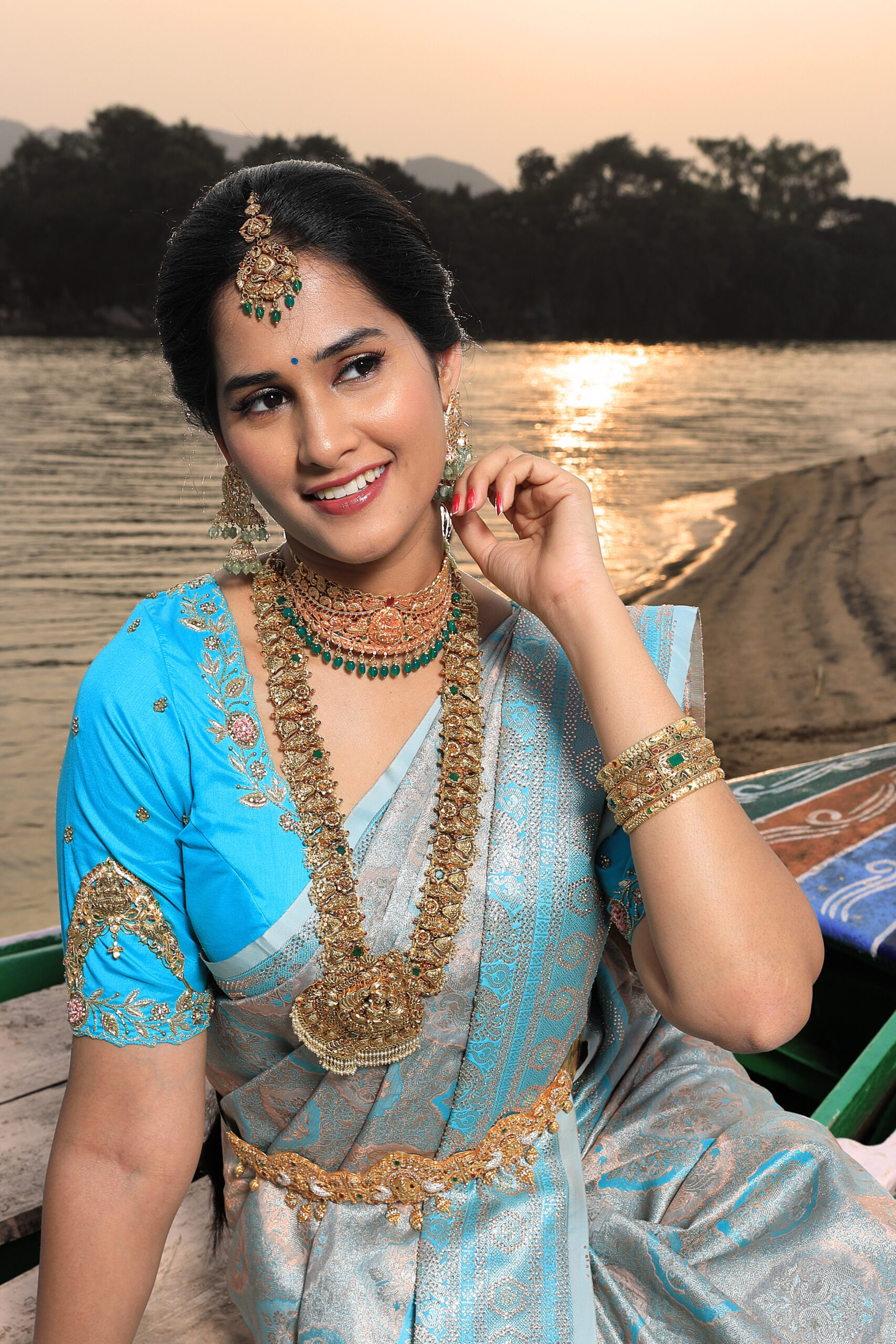 traditional jewellery fashion portrait photography hyderabad