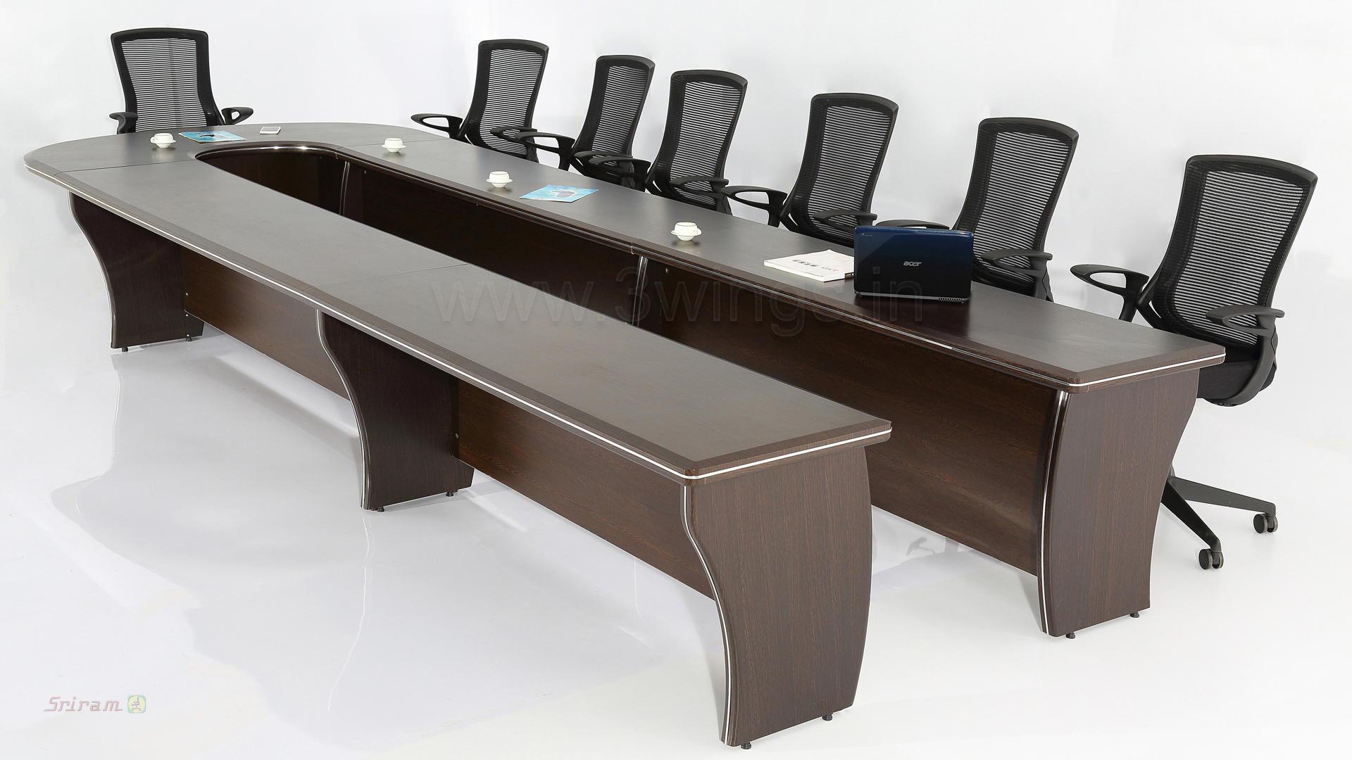 Conference table furniture photography by 3WINGS PHOTOGRAPHY Hyderabad